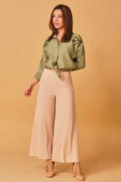 Large Wide Nude Pants
