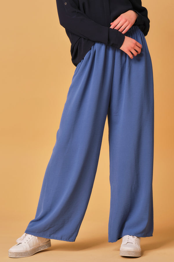 Large Wide Blue Pants