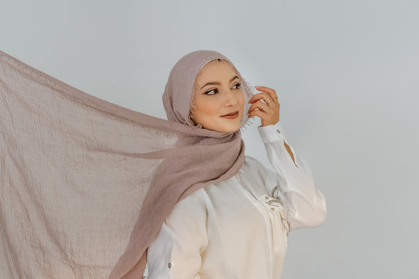 Clay Cotton Hijab