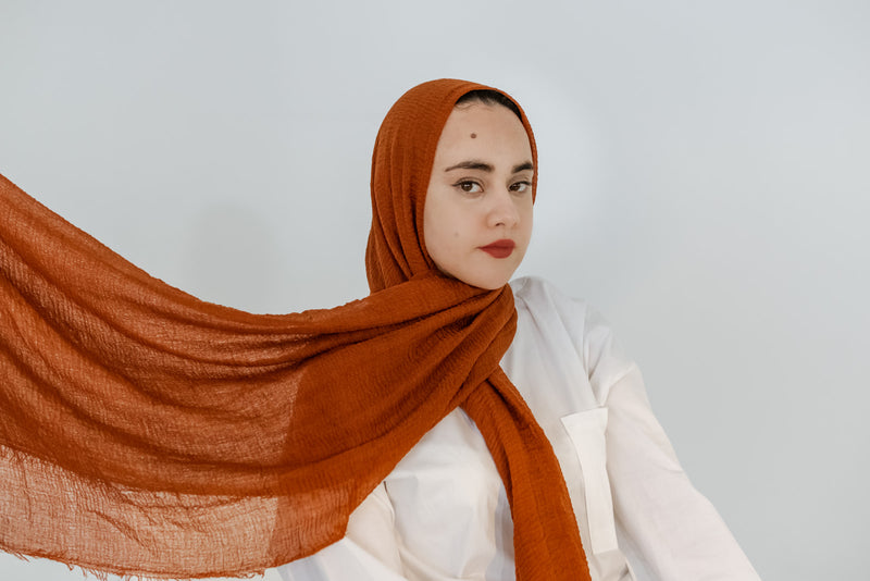 Cinnamon Cotton Hijab